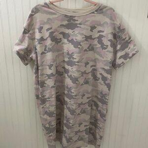 Old Navy Beige Camo Dress